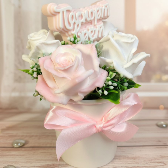 Букет из мыла вечная молодость