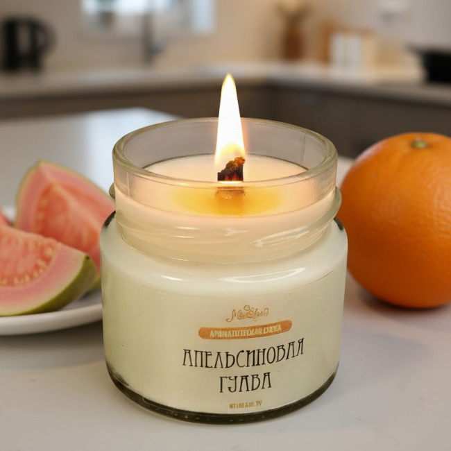 свеча апельсиновая гуава