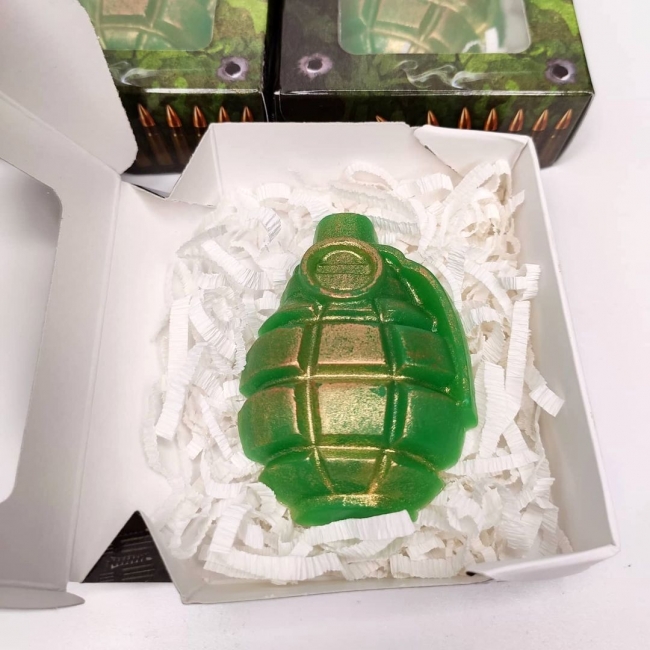 Граната из мыла