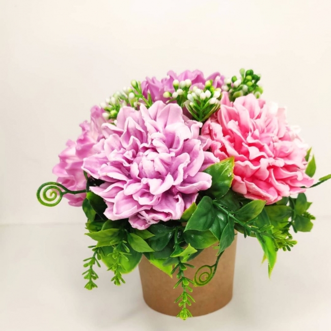 Мыльный букет Скоро в школу