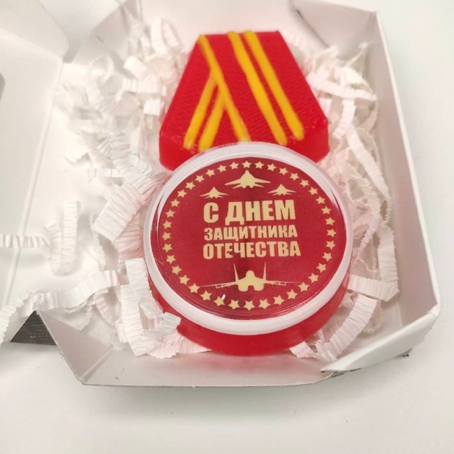 Медаль из мыла 