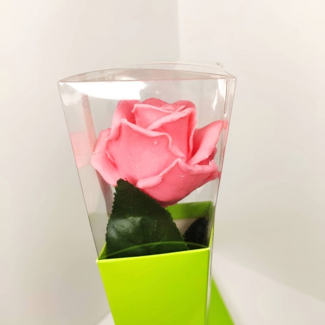 Мыльная роза в конусе