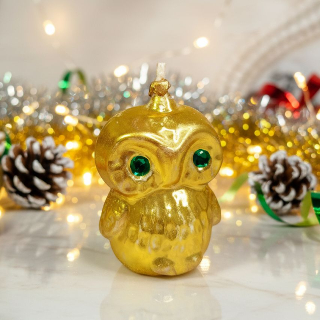 свеча-игрушка совёнок СССР