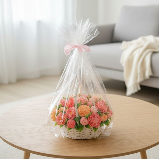 Букет мыльных пионов Сара Бернар