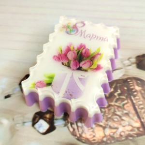 8 марта мыло-подарок