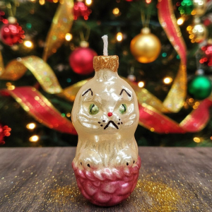 Кот в корзинке