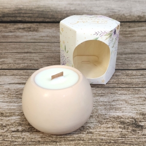 Аромасвеча в гипсе