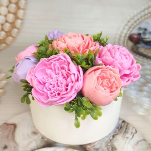 Мыльный букет Пионовый сад