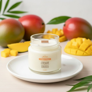 Ароматическая свеча спелое манго