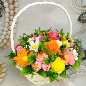 купить букет апрельское солнце