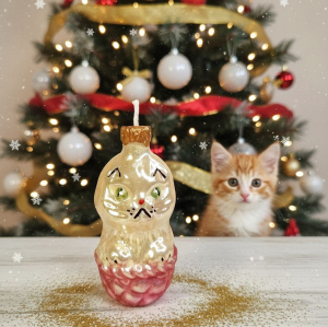 Кот в корзинке