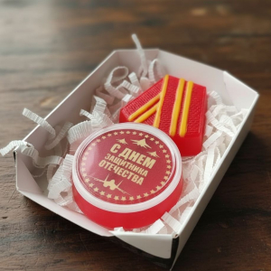 Мыльная медаль к 23 Февраля, I степени :)