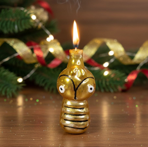 Новогодняя игрушка-свеча Пчёлка