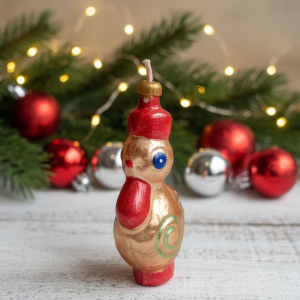 Ёлочная игрушка петушок