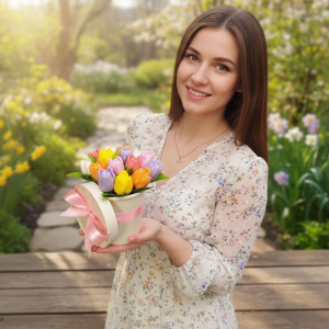 Букет из мыла Весенний праздник